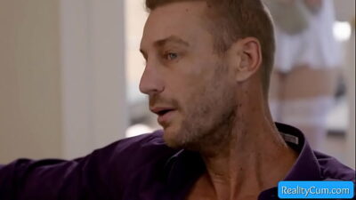 Slutty teen nurse seduces patient in his home with her smoking hot body – Sophia Burns, Ryan Mclane